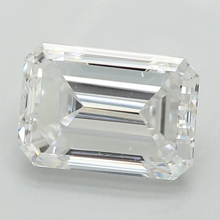 0.90ct D VS2 Very Good Cut Emerald Lab Grown Diamond