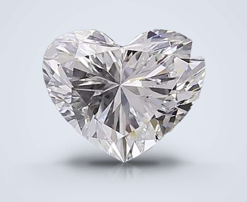 0.80 Carat Heart Lab Diamond