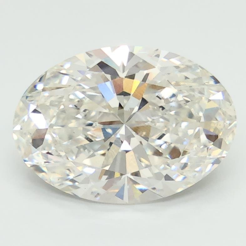 3.09ct G VS1 Rare Carat Ideal Cut Oval Lab Grown Diamond