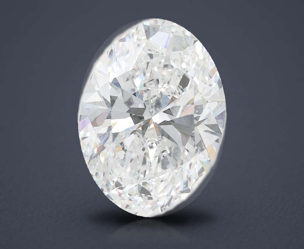 2.00 Carat Oval Lab Diamond