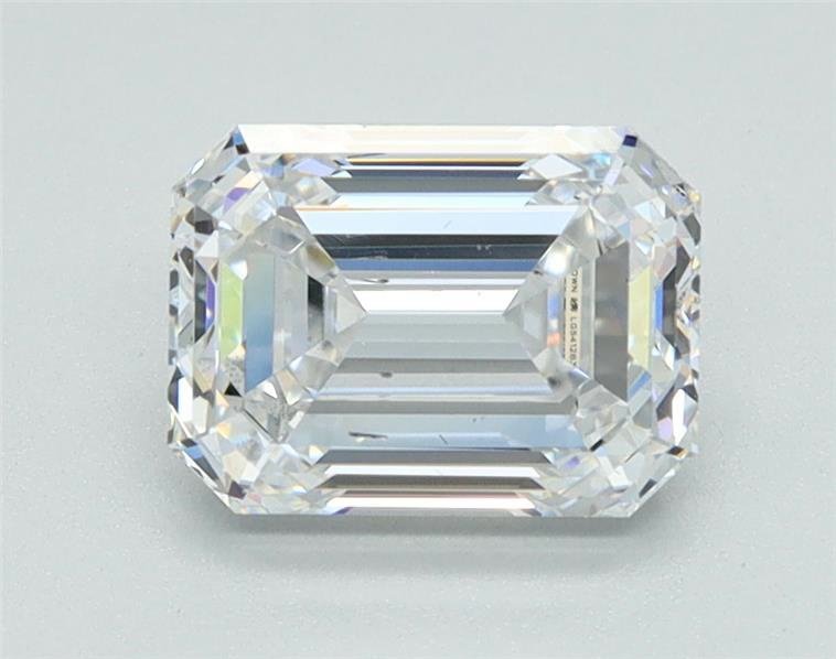 1.51ct D SI1 Excellent Cut Emerald Lab Grown Diamond