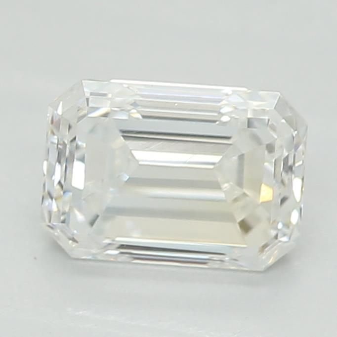 0.60ct D VVS2 Excellent Cut Emerald Lab Grown Diamond