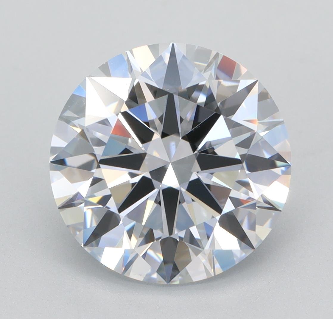 3.12ct F VS1 Rare Carat Ideal Cut Round Lab Grown Diamond