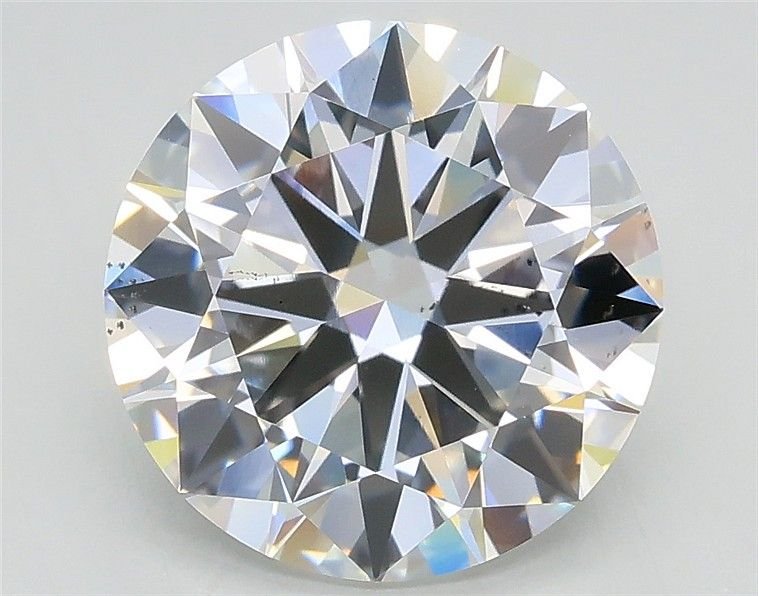 3.01ct E SI1 Excellent Cut Round Lab Grown Diamond