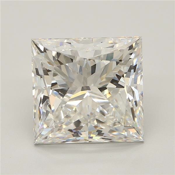 10.17ct F VS1 Rare Carat Ideal Cut Princess Lab Grown Diamond