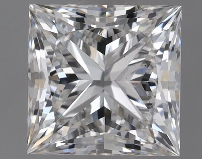 1.09ct G SI1 Rare Carat Ideal Cut Princess Lab Grown Diamond