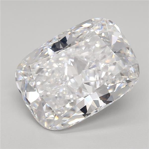 4.51ct D VS1 Rare Carat Ideal Cut Cushion Lab Grown Diamond