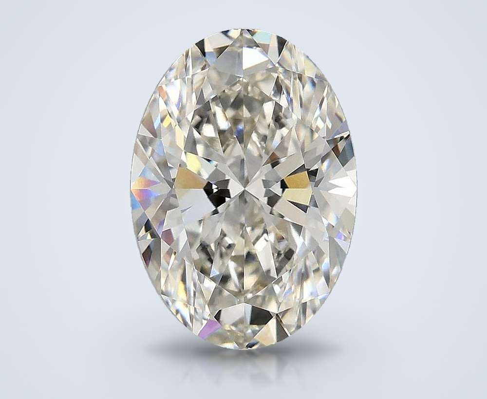 3.75 Carat Oval Lab Diamond