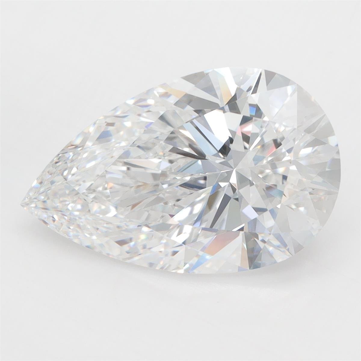 5.09 Carat Pear Lab Diamond