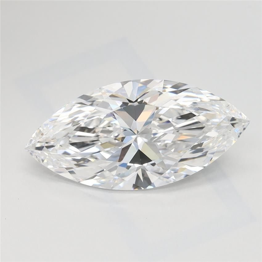 1.61ct D IF Rare Carat Ideal Cut Marquise Lab Grown Diamond