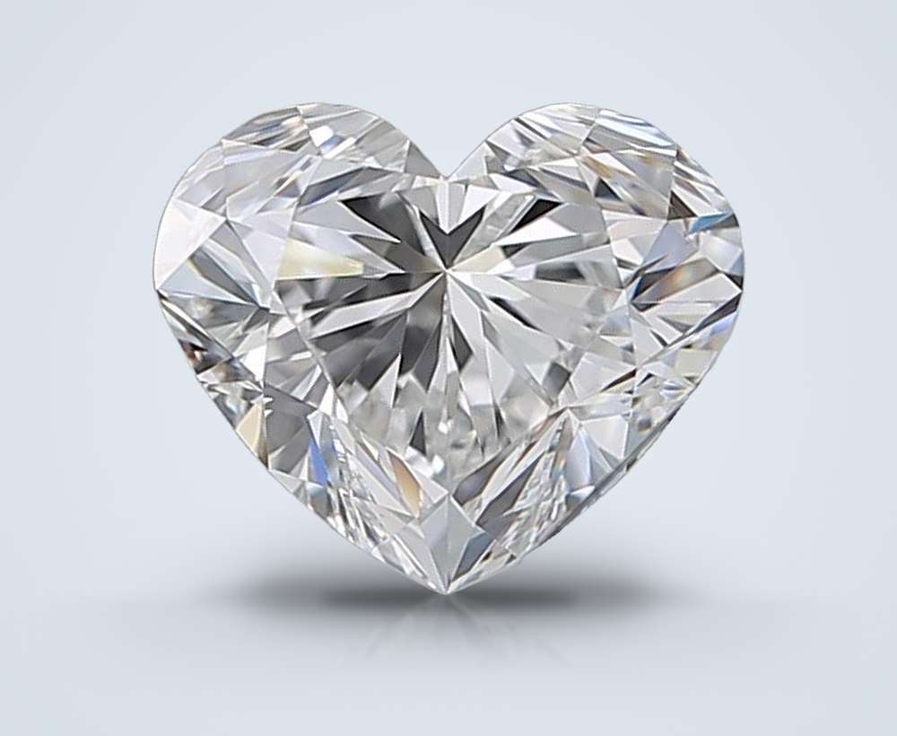 0.91 Carat Heart Natural Diamond