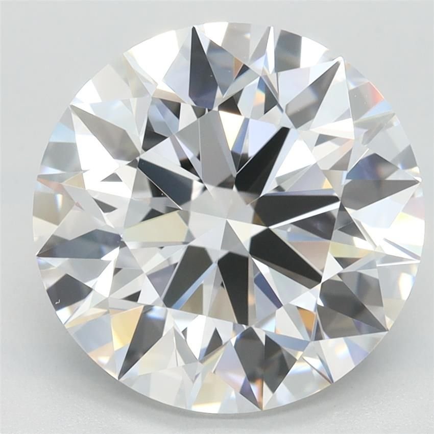 4.70ct D IF Rare Carat Ideal Cut Round Lab Grown Diamond