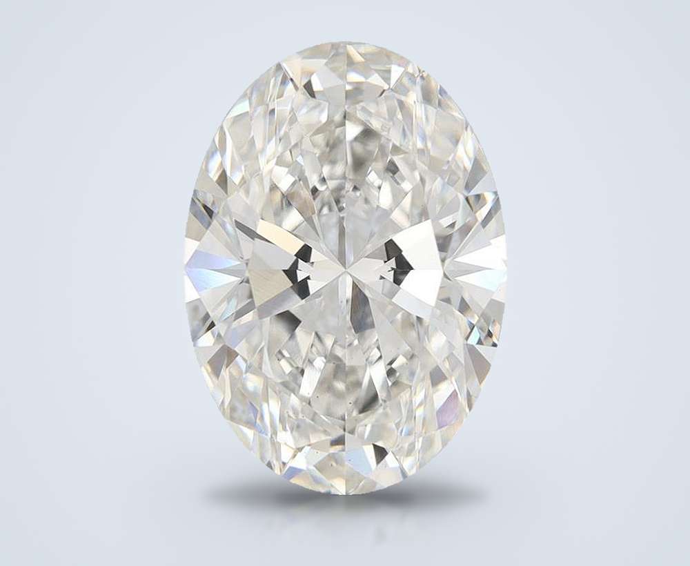 7.11 Carat Oval Lab Diamond