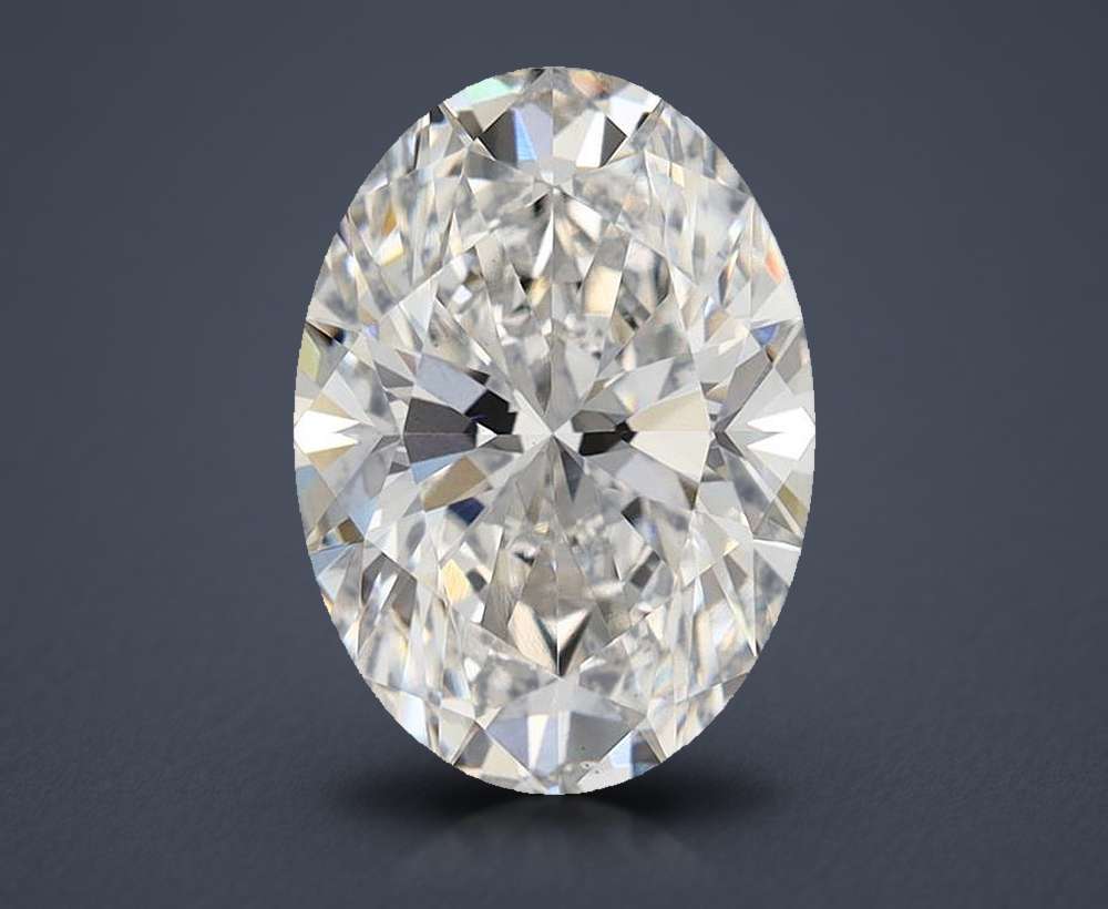 3.22 Carat Oval Lab Diamond