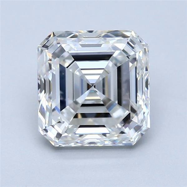 2.20ct G VS2 Rare Carat Ideal Cut Asscher Diamond