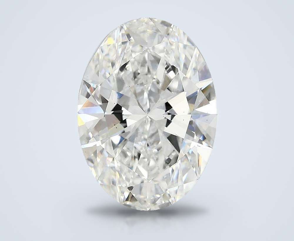 3.87 Carat Oval Lab Diamond