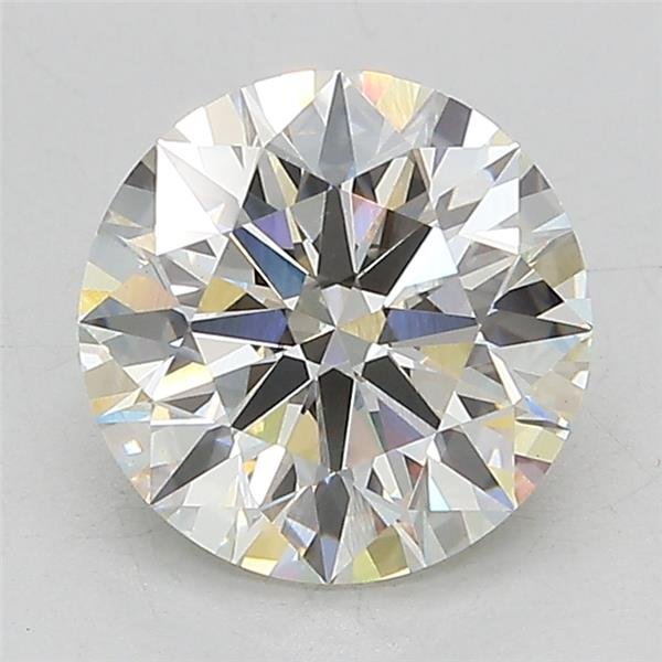 2.14ct J VS1 Rare Carat Ideal Cut Round Lab Grown Diamond