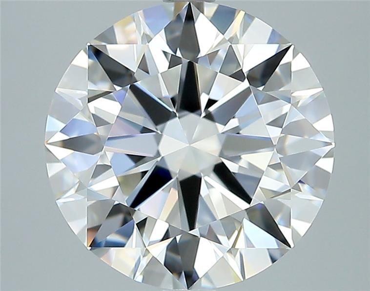 4.29ct H VVS1 Rare Carat Ideal Cut Round Diamond