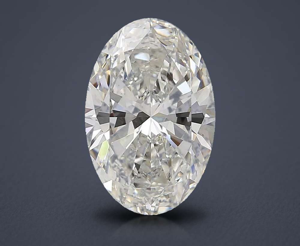 4.51 Carat Oval Lab Diamond