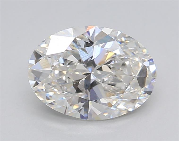 1.41ct F VVS1 Rare Carat Ideal Cut Oval Lab Grown Diamond