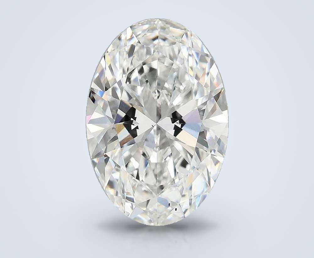 4.90 Carat Oval Lab Diamond