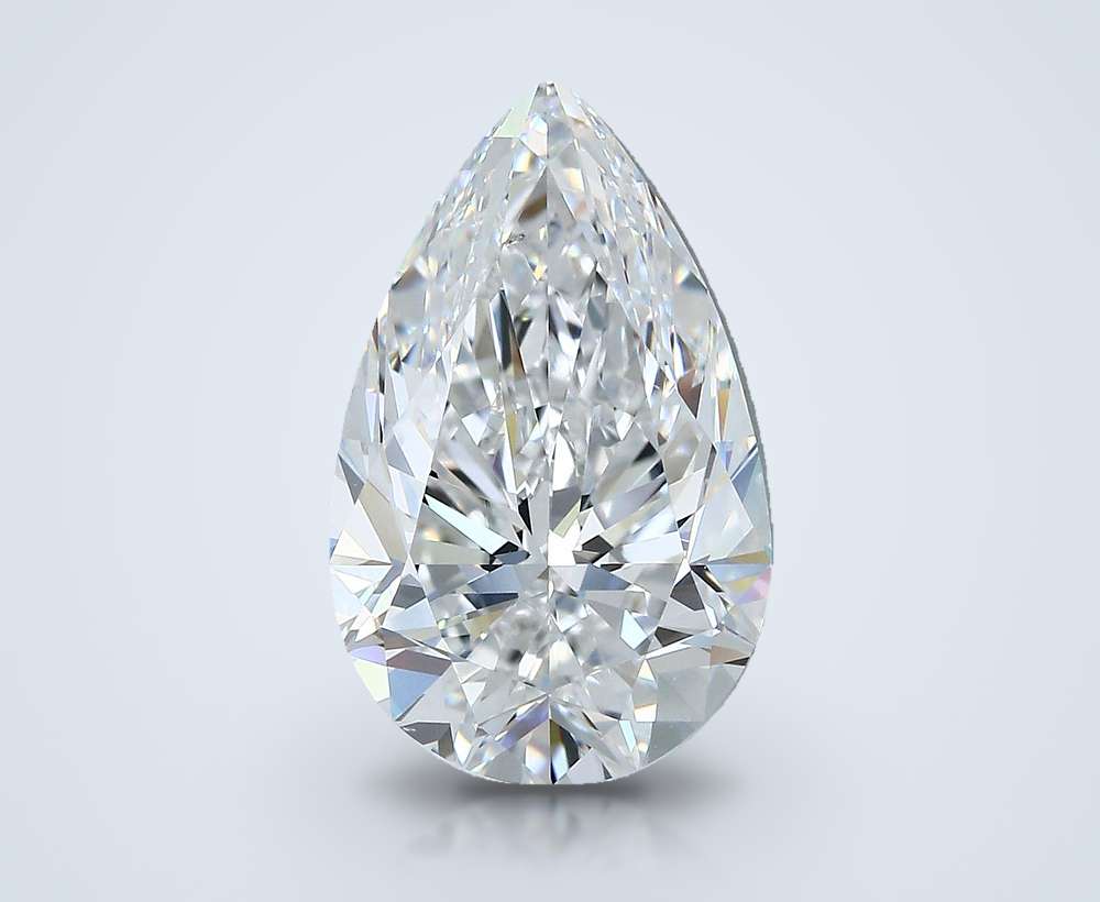 5.01 Carat Pear Natural Diamond