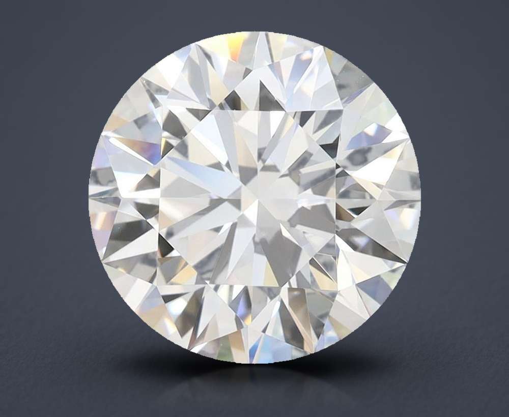 3.41 Carat Round Lab Diamond