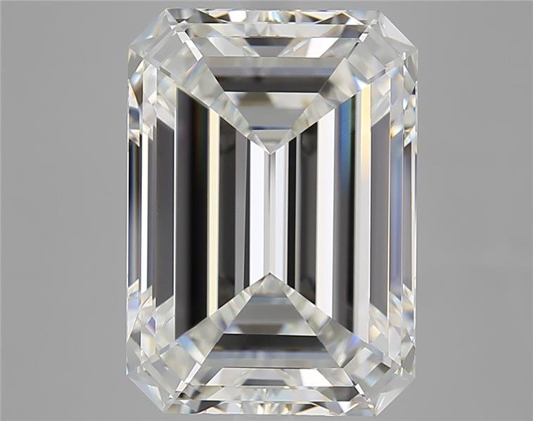 10.03ct H IF Rare Carat Ideal Cut Emerald Diamond