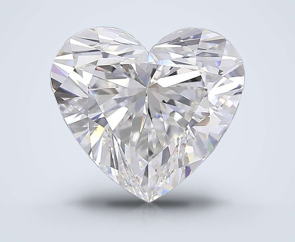 7.26 Carat Heart Lab Diamond