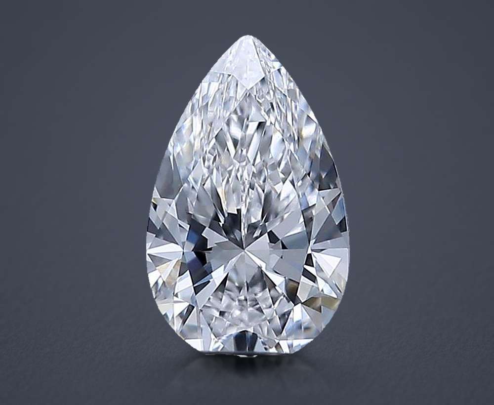 0.51 Carat Pear Lab Diamond
