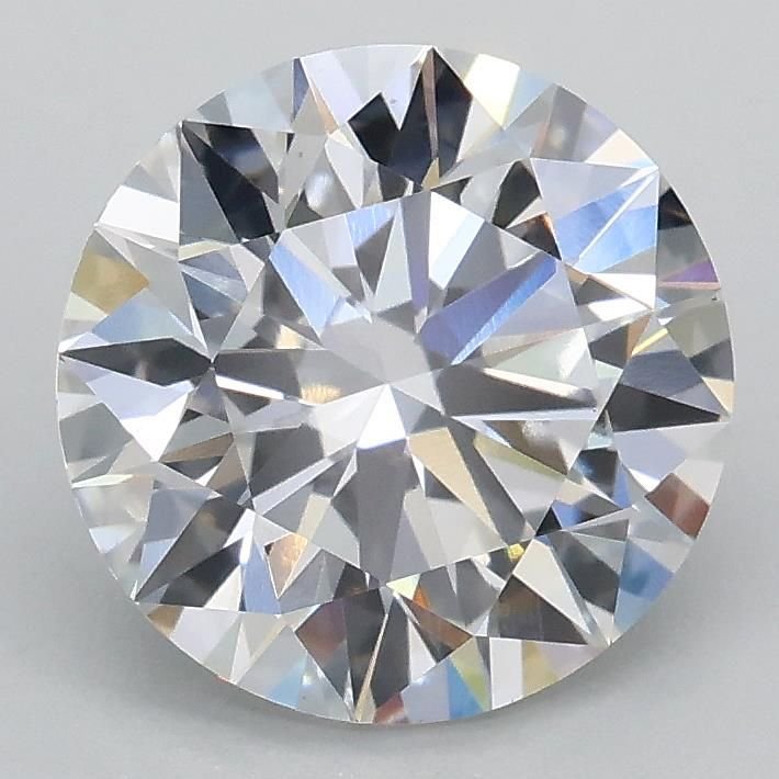 2.06ct D VS1 Rare Carat Ideal Cut Round Lab Grown Diamond