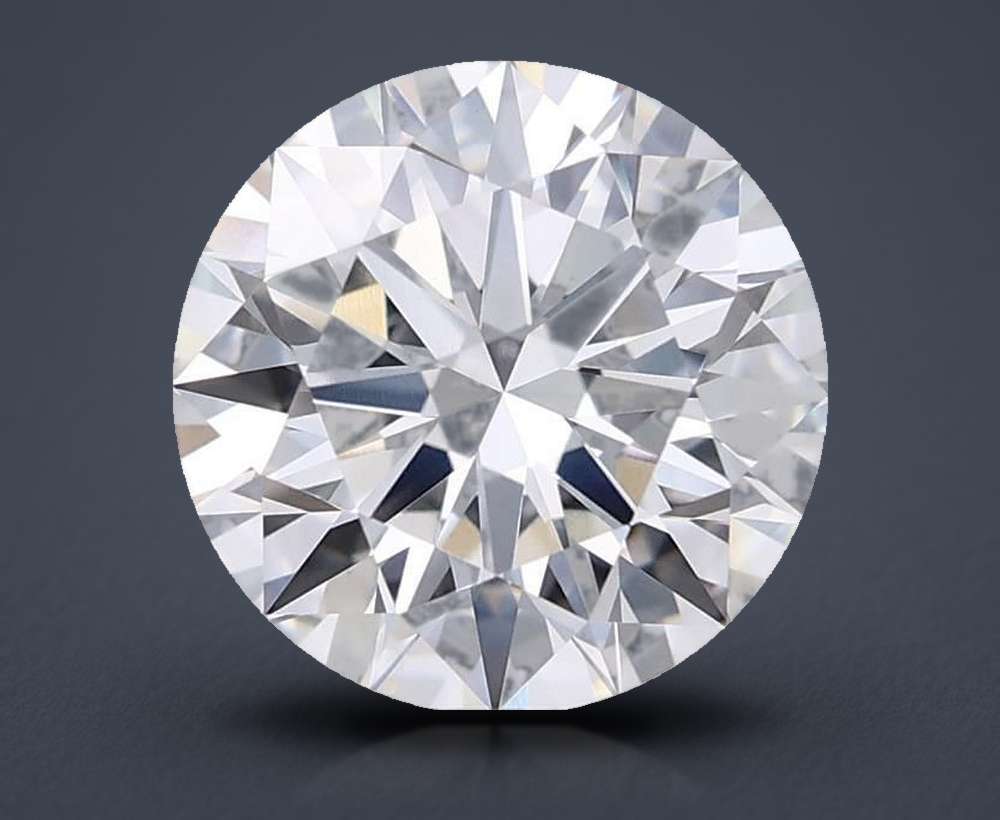 3.65 Carat Round Lab Diamond