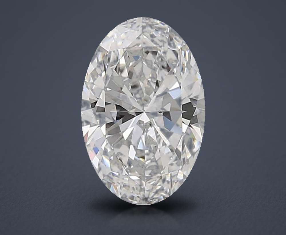 1.60 Carat Oval Lab Diamond