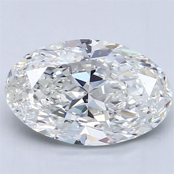 2.00ct G SI2 Rare Carat Ideal Cut Oval Diamond