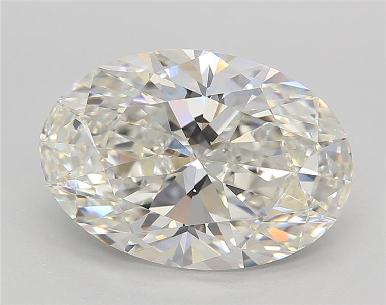 4.64ct G VVS2 Rare Carat Ideal Cut Oval Lab Grown Diamond