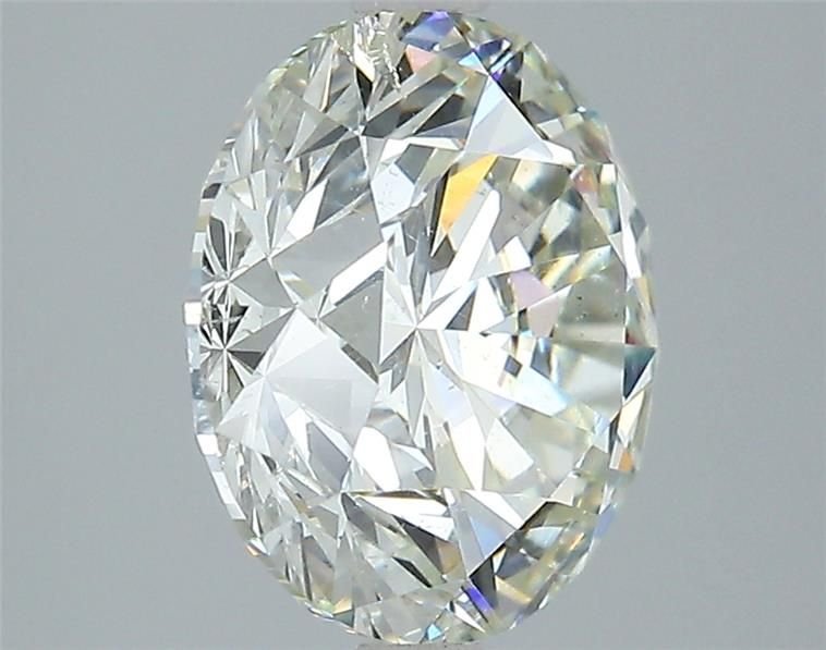 3.80ct J SI2 Rare Carat Ideal Cut Round Diamond