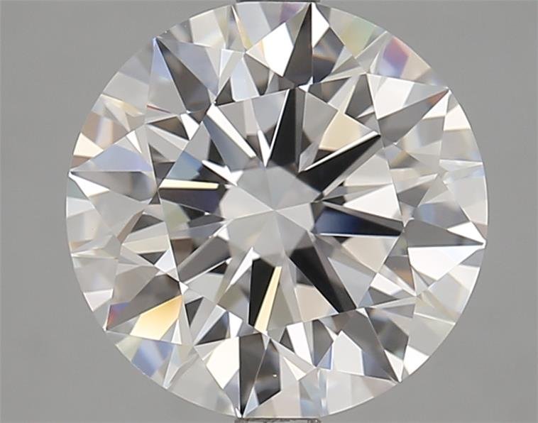 4.08 Carat Round Lab Diamond