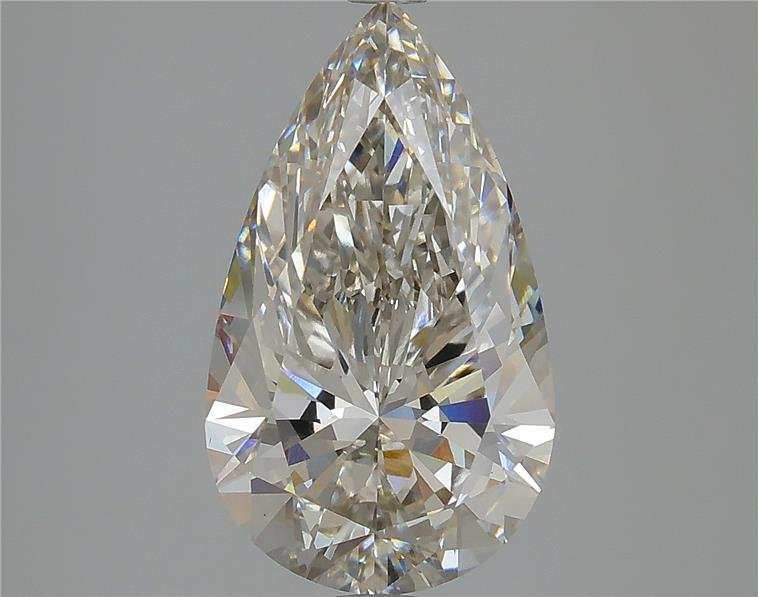 4.02ct I VS1 Rare Carat Ideal Cut Pear Lab Grown Diamond