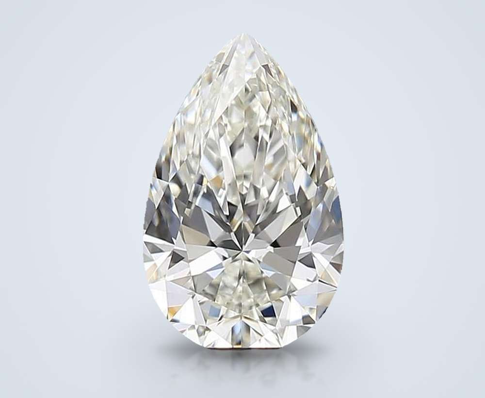 0.90 Carat Pear Natural Diamond