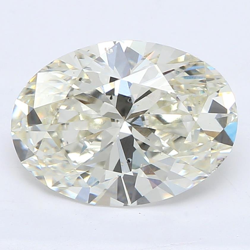 2.01ct I SI1 Rare Carat Ideal Cut Oval Lab Grown Diamond