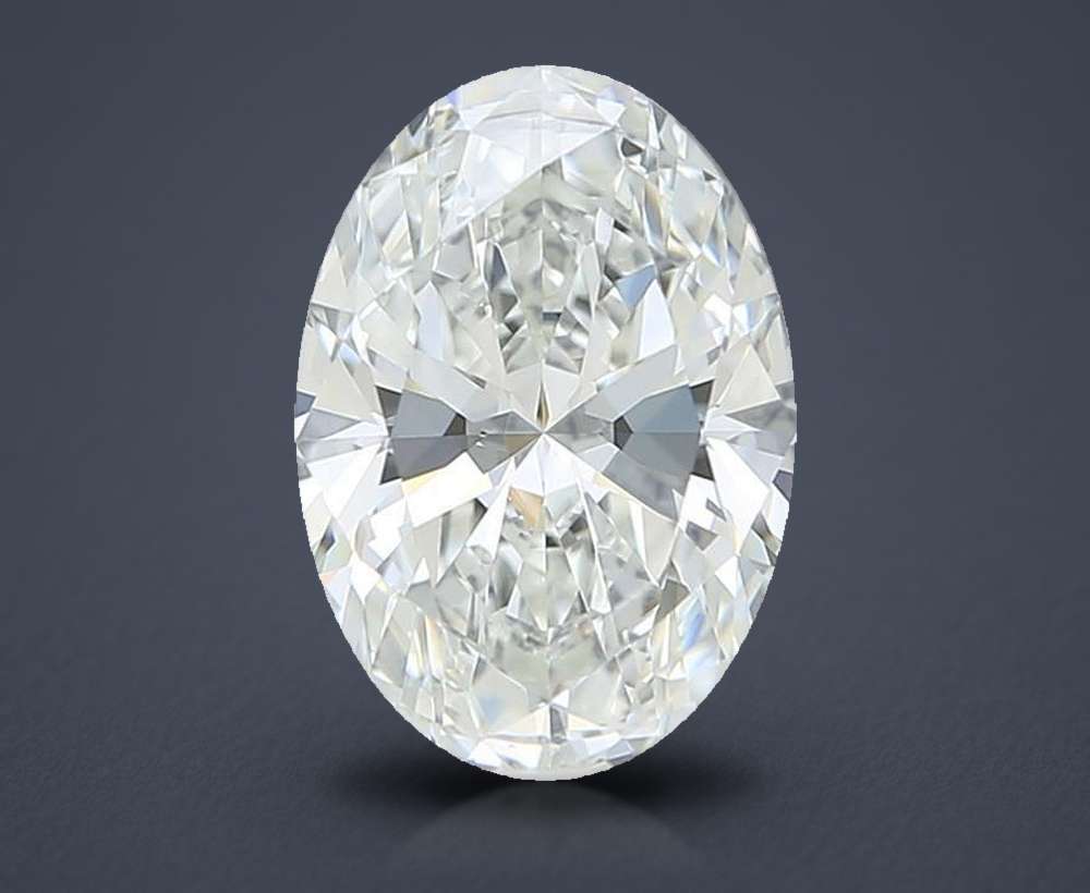 1.76 Carat Oval Lab Diamond
