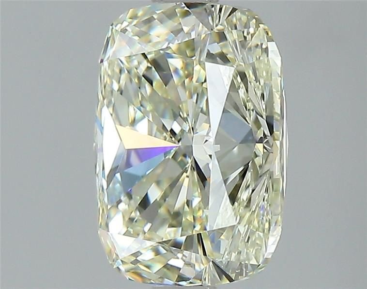 4.02ct K VS1 Rare Carat Ideal Cut Cushion Diamond
