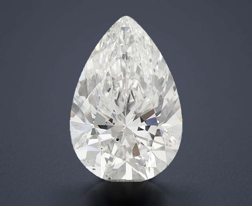 2.51 Carat Pear Lab Diamond