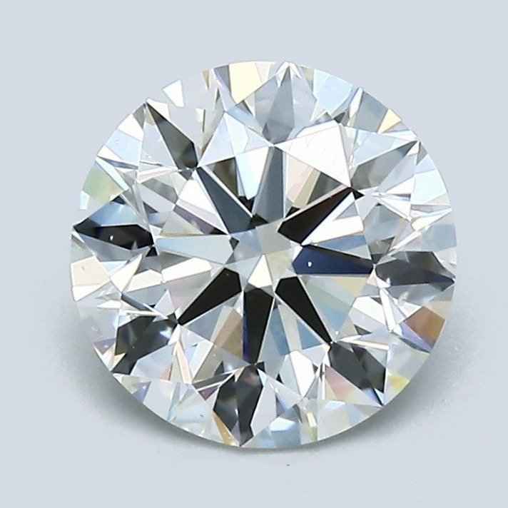 1.70ct I SI1 Rare Carat Ideal Cut Round Diamond