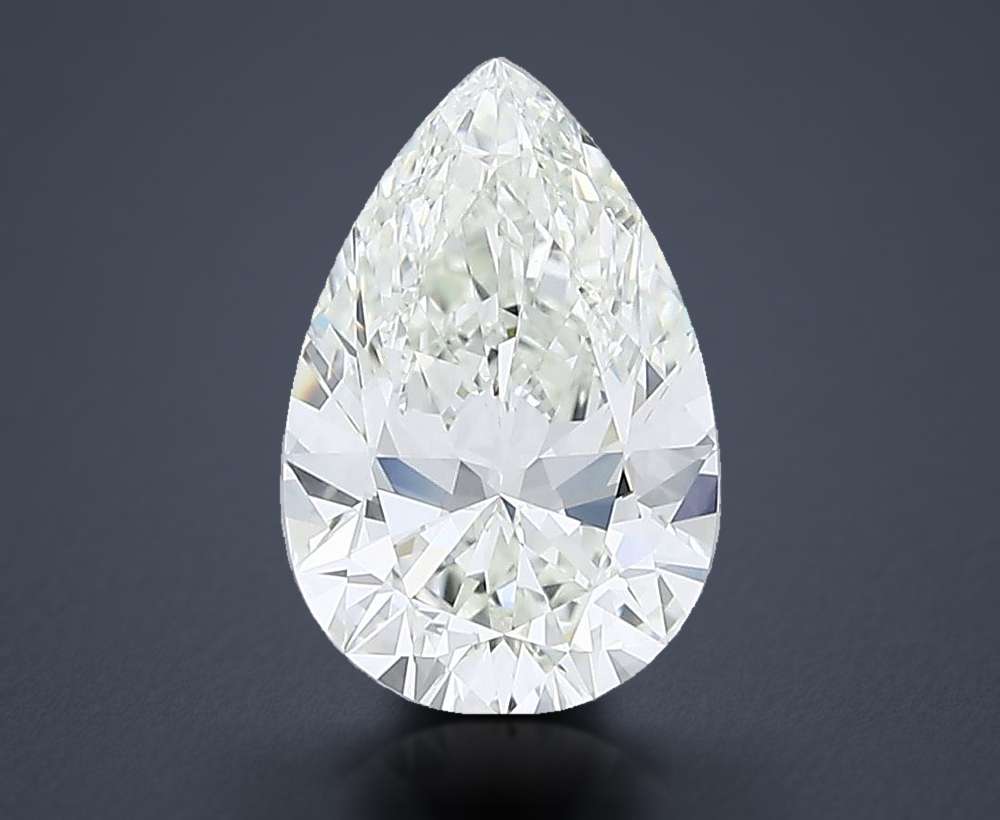 3.02 Carat Pear Natural Diamond
