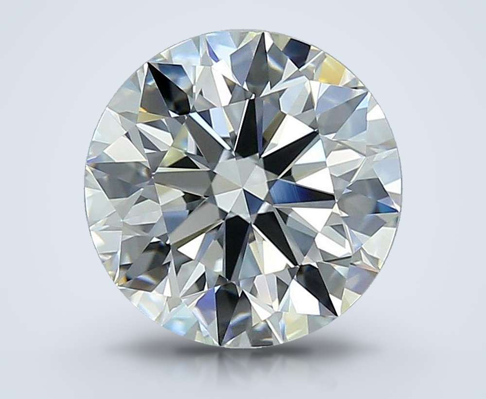 3.21 Carat Round Natural Diamond