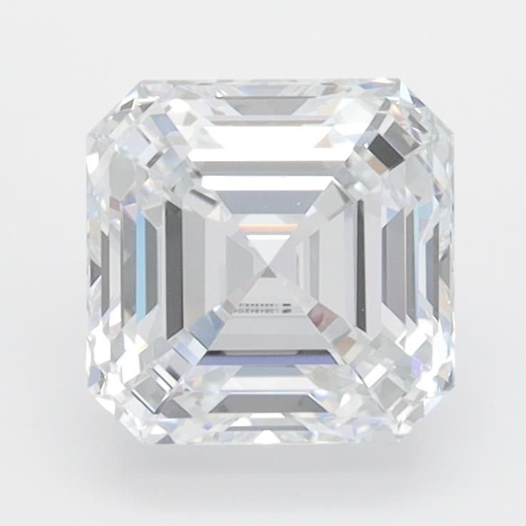 2.09ct E VVS2 Rare Carat Ideal Cut Asscher Lab Grown Diamond