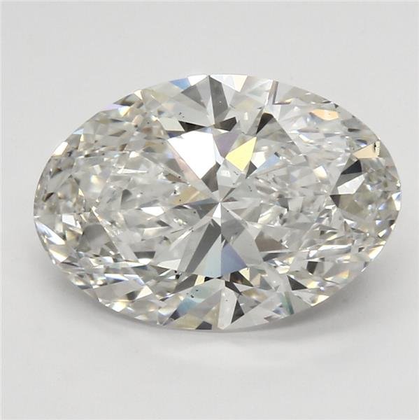 3.71ct G SI1 Rare Carat Ideal Cut Oval Lab Grown Diamond