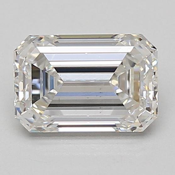 1.53ct F VS1 Rare Carat Ideal Cut Emerald Lab Grown Diamond