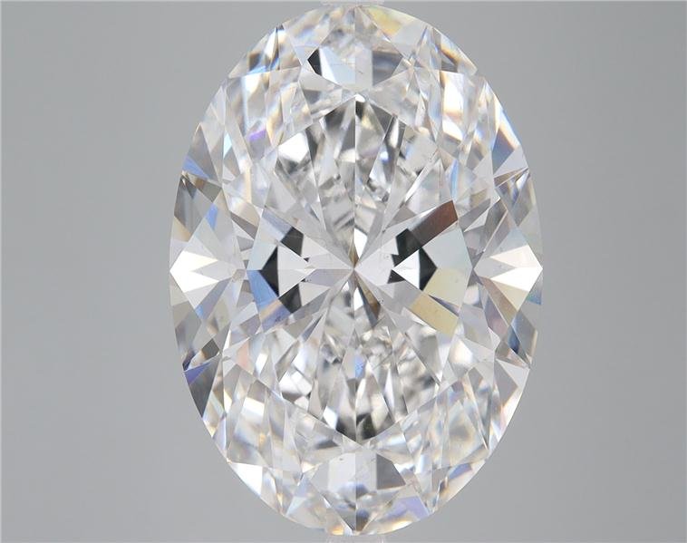 11.55ct F VS2 Rare Carat Ideal Cut Oval Lab Grown Diamond